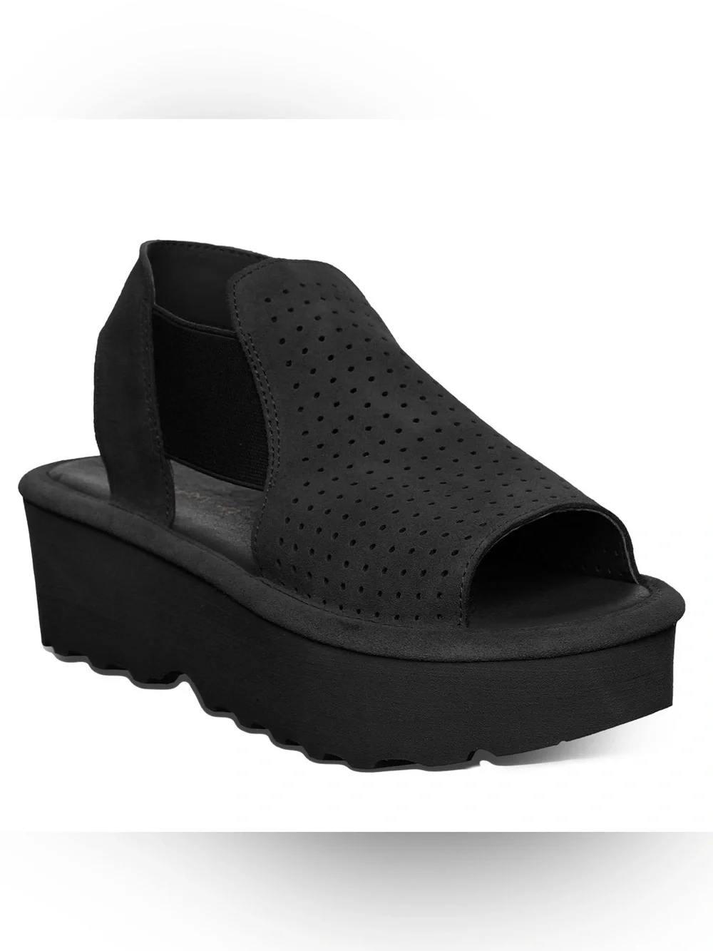 Bearpaw Tatiana Womens Comfort Flatform Slinback Sandals Cushioned Support 8M